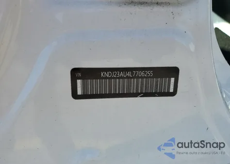 2020 Kia Soul Lx из США, поврежденный, VIN KNDJ23AU4L7706255